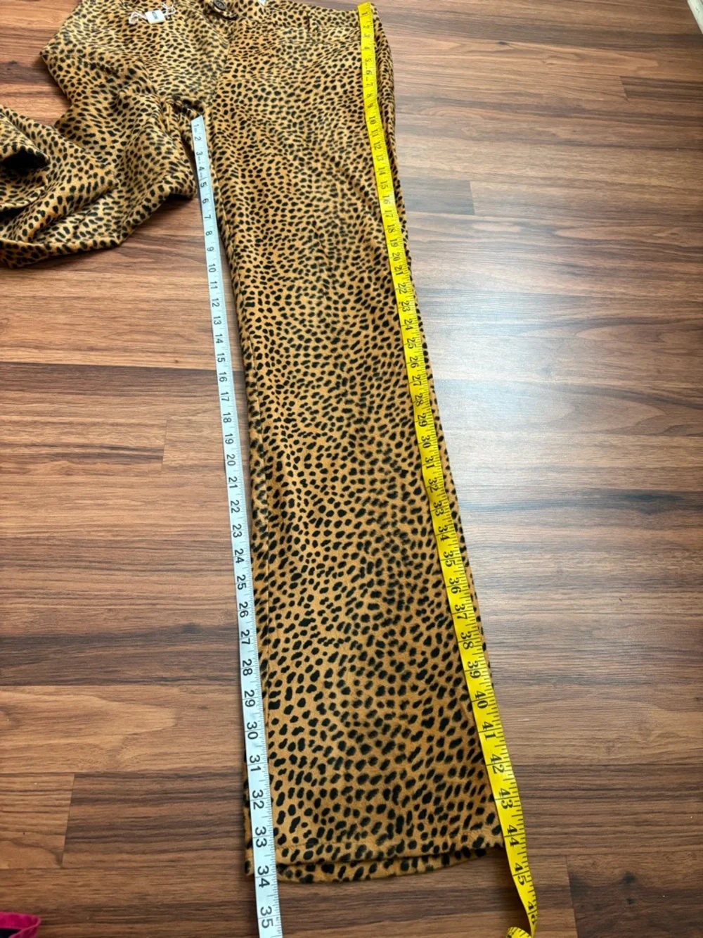 Moschino leopard animal print high rise pants - Picture 9 of 9